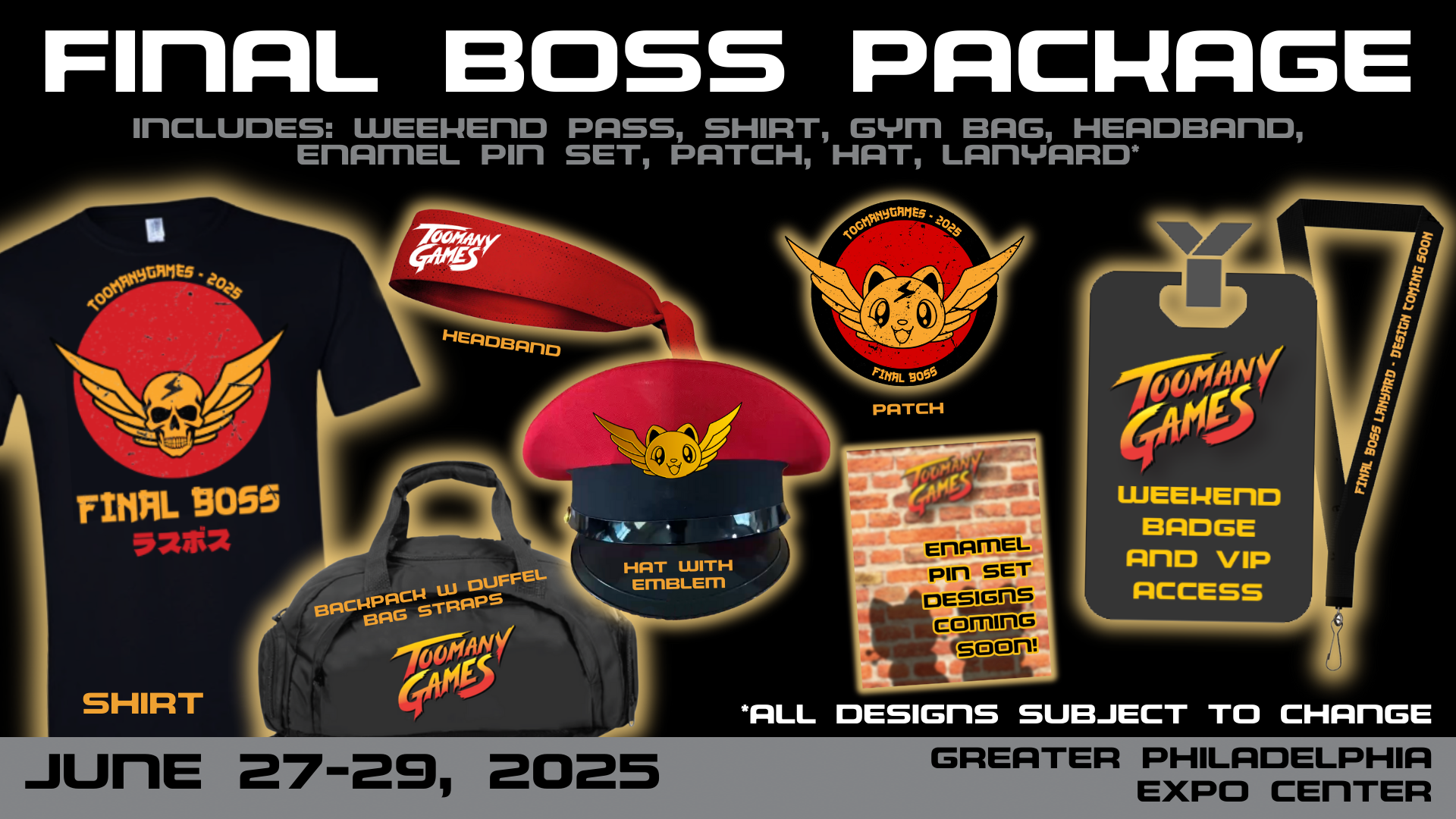 Final Boss Merch Package